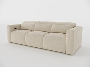Richard Electric Recliner 3 Seater Sofa