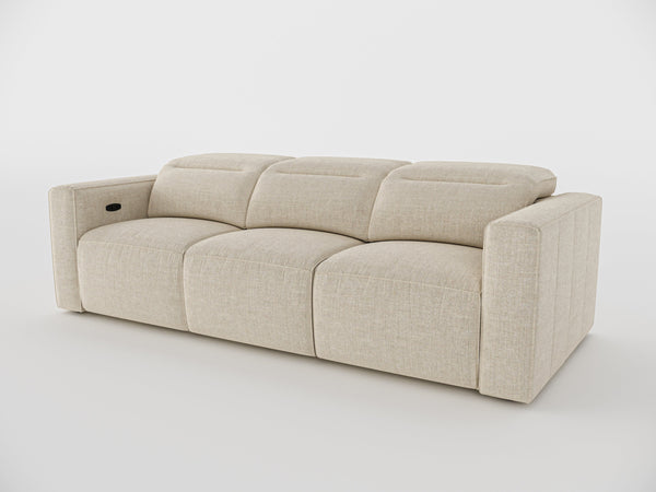 Richard Electric Recliner 3 Seater Sofa