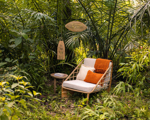 Rimba Rope Detail Armchair Teak Wood