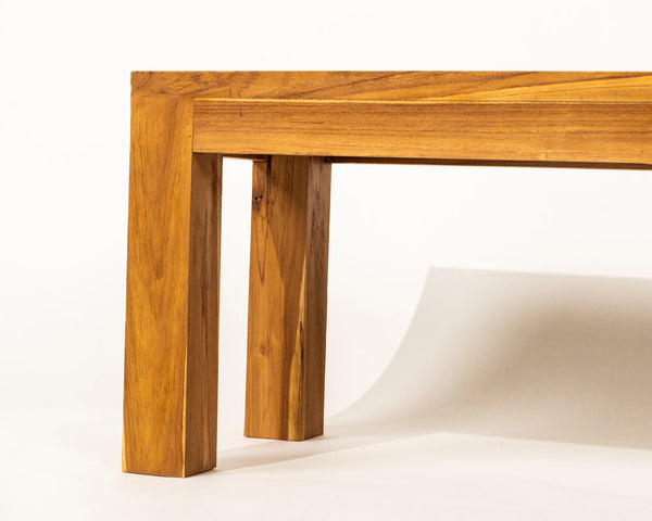 Aura Bench Reclaimed Teak Wood
