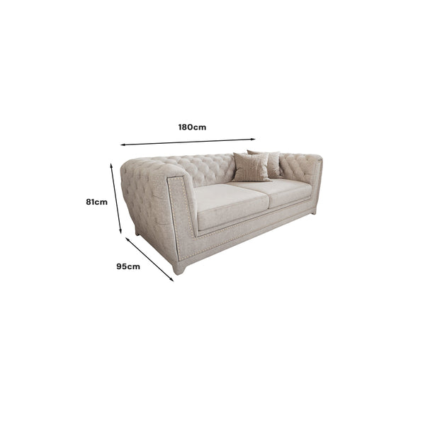 Bradford Chesterfield 2 Seater Sofa