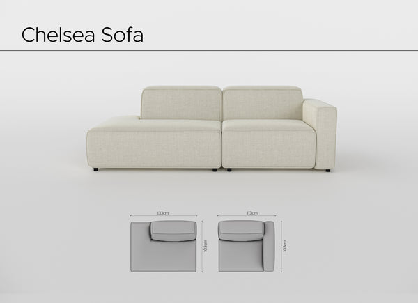 Chelsea Chaise Left