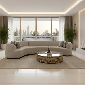 Claire Curved 5 Seater Sofa