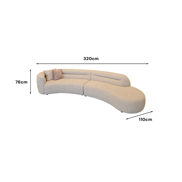 Constance Curved Sofa
