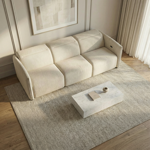 Delilah Electric Recliner 3 Seater Sofa