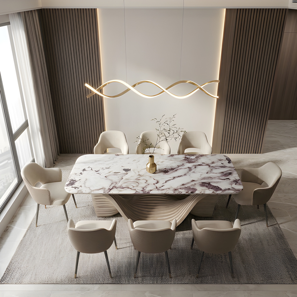 Eclipse Marble Dining Table