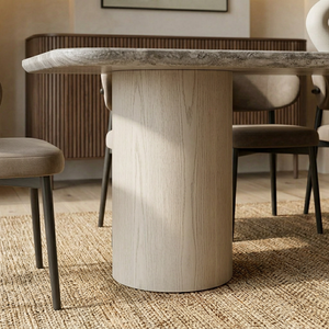 Eclipse Travertine Dining Table