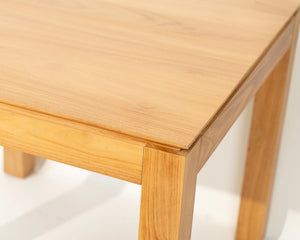 Eka Dining Table Natural Teak Wood