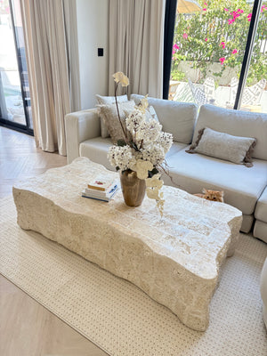 Mactan Stone Coffee Table