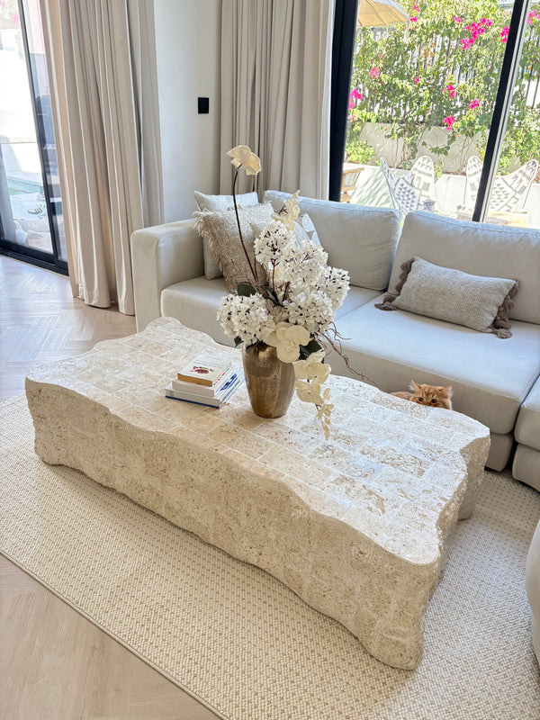Mactan Stone Coffee Table