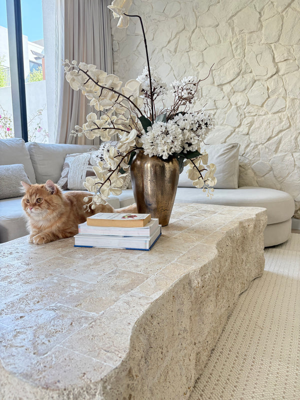 Mactan Stone Coffee Table