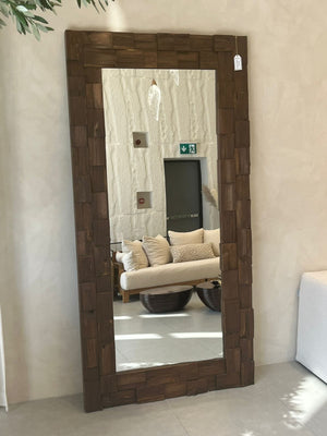 Lucca Wooden Mirror