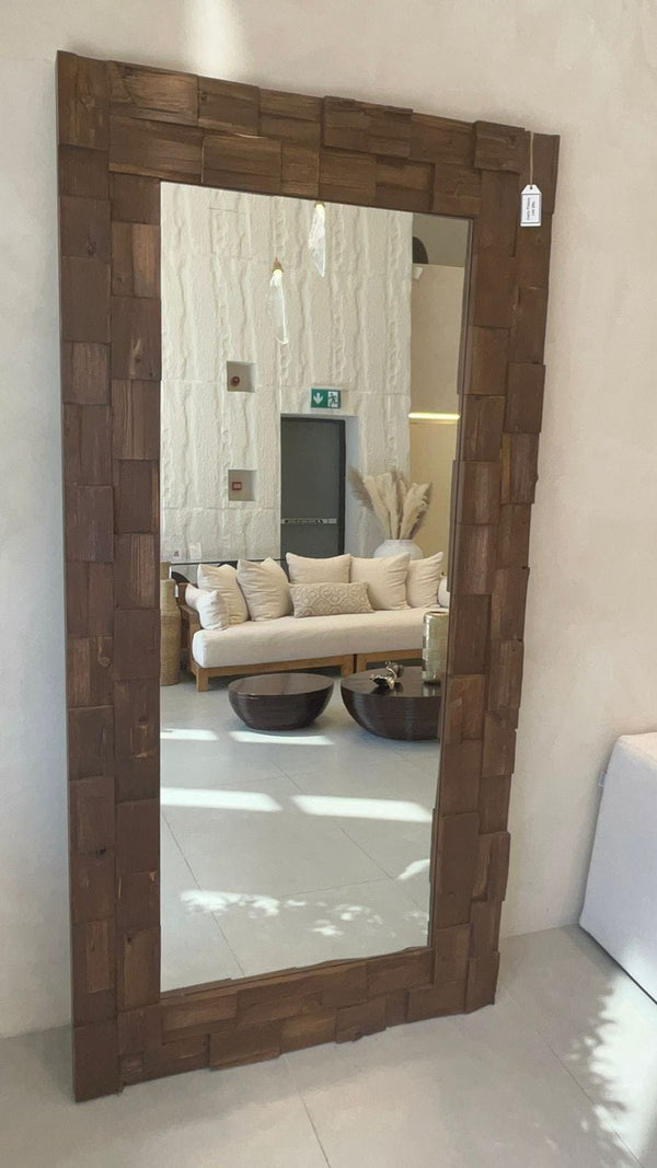 Lucca Wooden Mirror