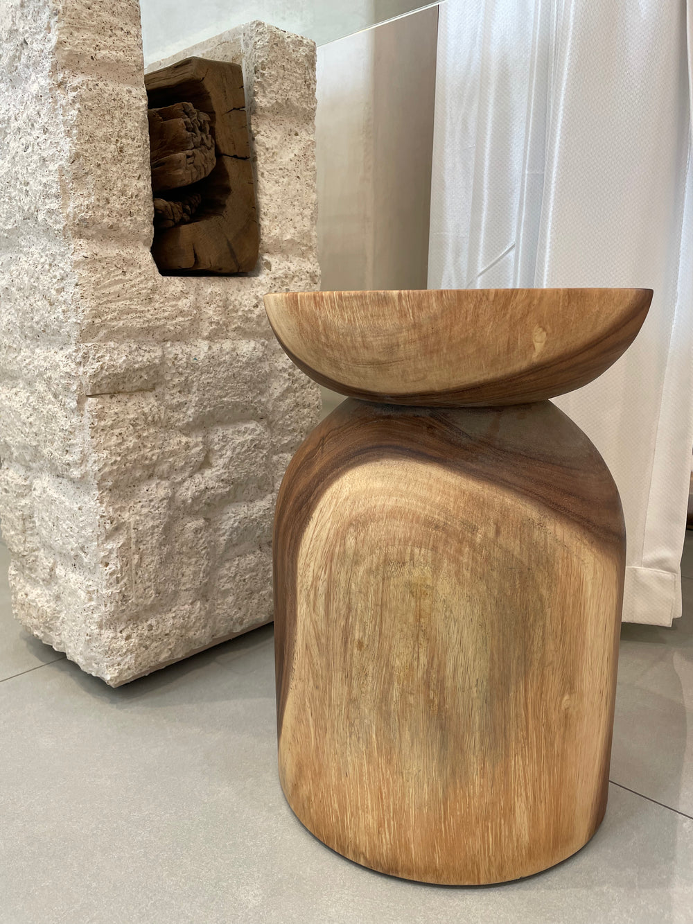 Sora Wooden Stool