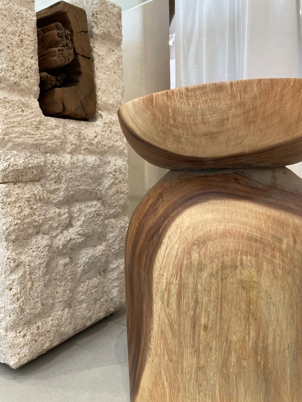 Sora Wooden Stool