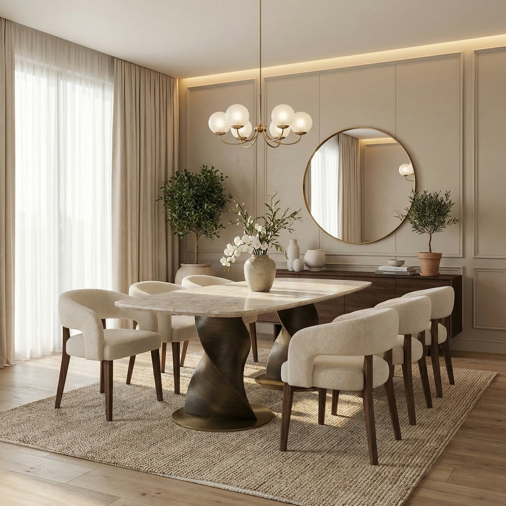 Jordanian Moonstone Dining Table