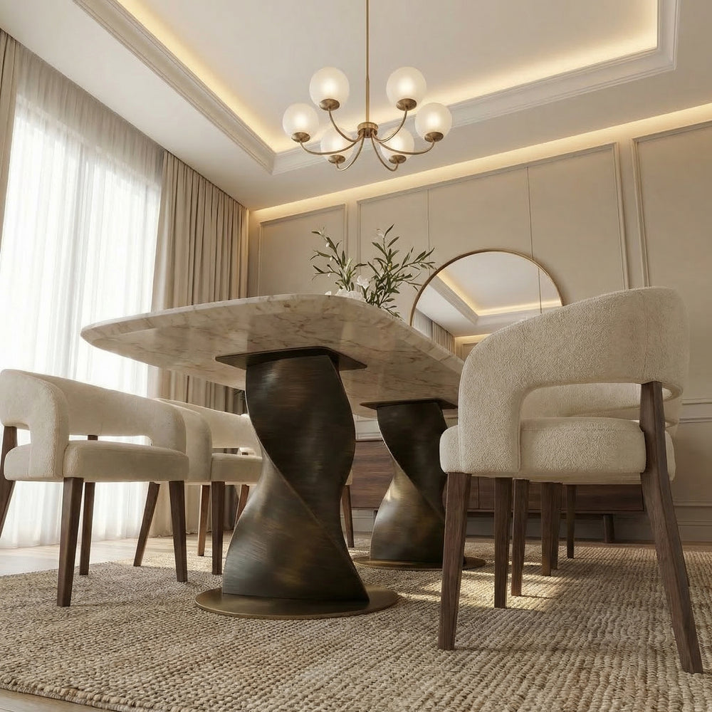 Jordanian Moonstone Dining Table