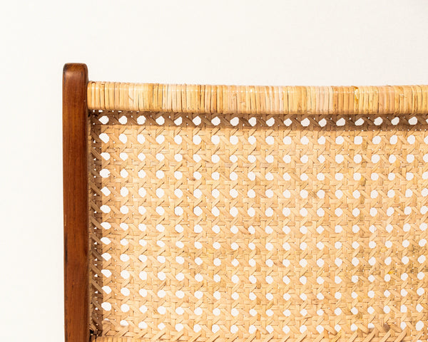 Kyma Rattan Dining Chair Teak Wood