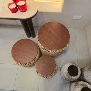 Luxe Nest – Rope Nesting Tables