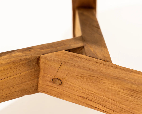 Kauri Bar Stool Reclaimed Teak Wood