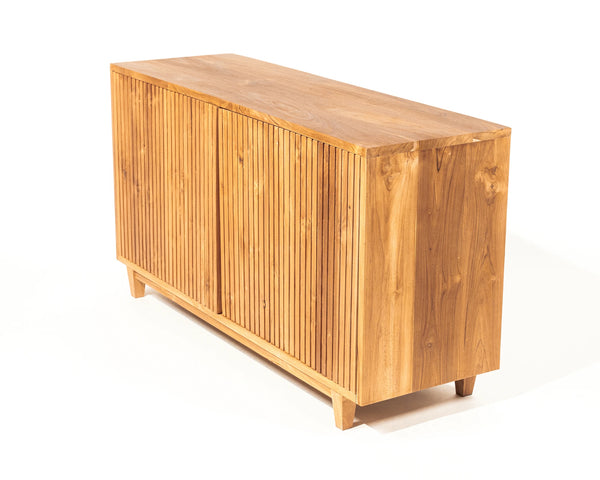 Malhar 2 Door Sideboard Natural Teak Wood