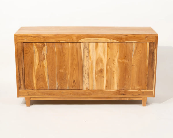 Malhar 2 Door Sideboard Natural Teak Wood