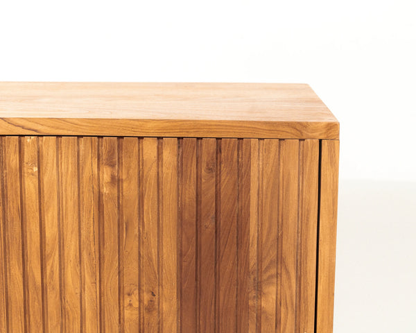 Malhar 2 Door Sideboard Natural Teak Wood