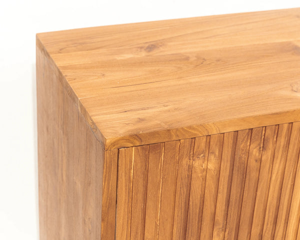 Malhar 2 Door Sideboard Natural Teak Wood