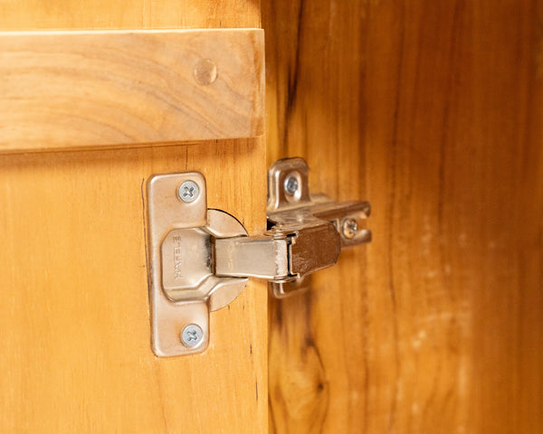 Malhar 2 Door Sideboard Natural Teak Wood