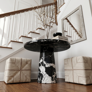 Noir Foyer Marble Table