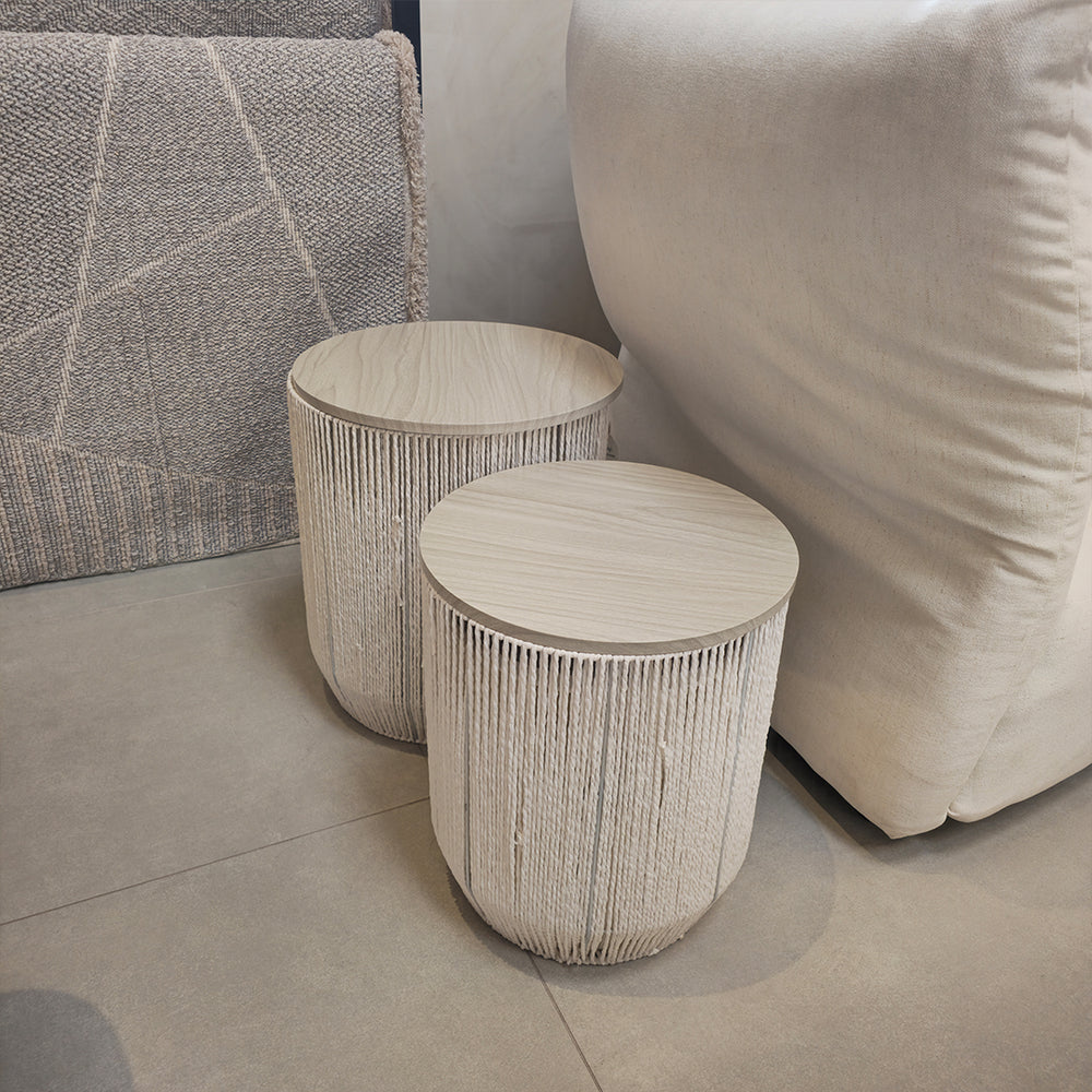 Pearl Nest – Rope Nesting Table