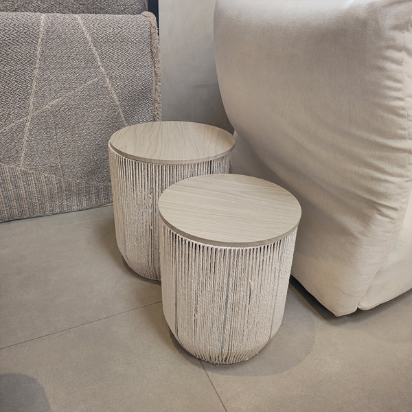 Pearl Nest – Rope Nesting Table