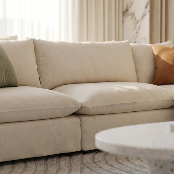 Poppy L Shape Sofa