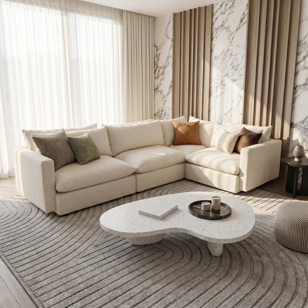 Poppy L Shape Sofa