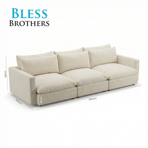 Poppy 3 Seater Sofa