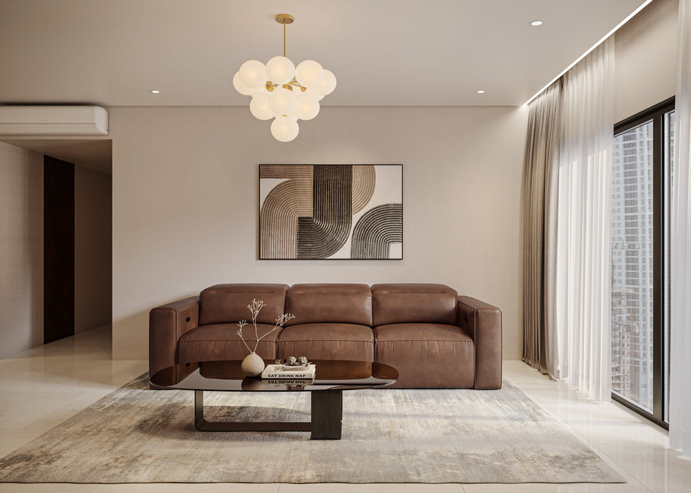 Richard Electric Recliner 3 Seater Sofa