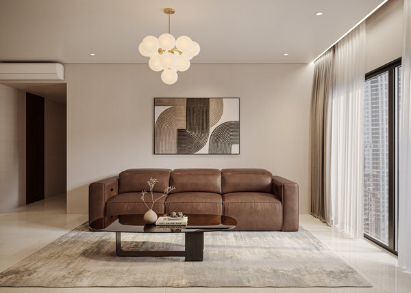 Richard Electric Recliner 3 Seater Sofa