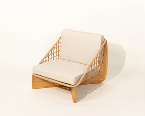 Rimba Rope Detail Armchair Teak Wood