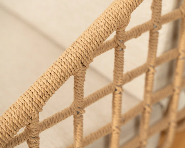 Rimba Rope Detail Armchair Teak Wood