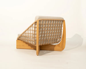 Rimba Rope Detail Armchair Teak Wood