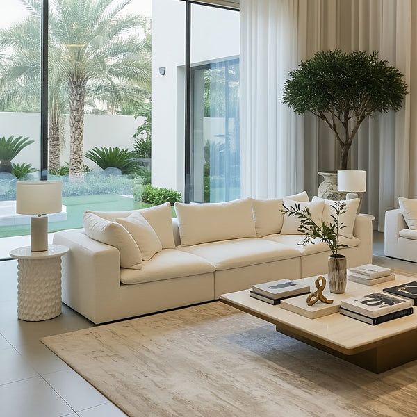 Sahab 3 Seater Extended Sofa