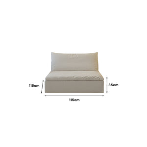 Sahab Single Seater Armless Sofa