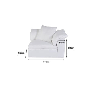 Sahab Single Seater Corner Sofa