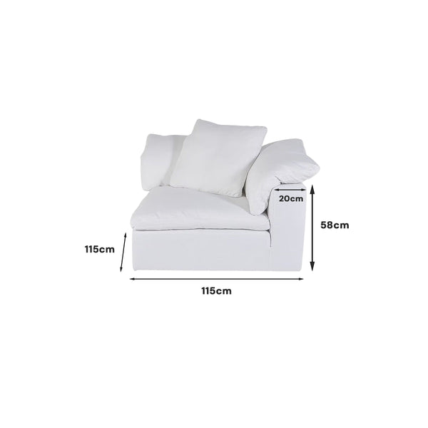 Sahab Single Seater Corner Sofa