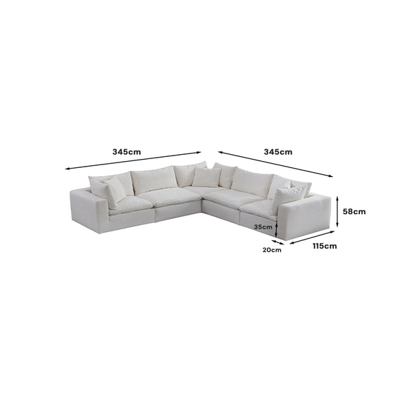 Sahab L-Shape Sofa