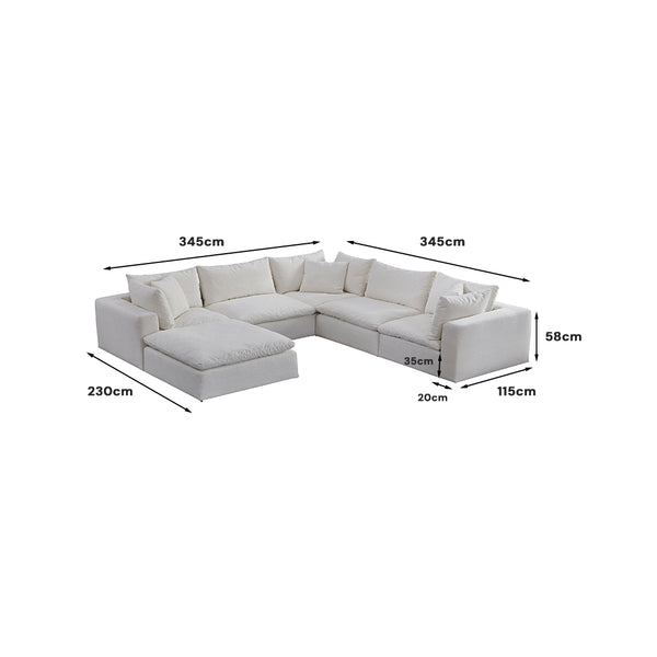 Sahab Large L-Shape Sofa