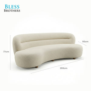 Serenity Curved 2 Seater Sofa