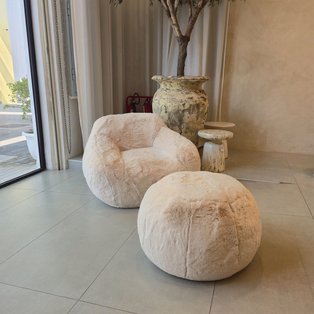 Snuggle Round Pouf