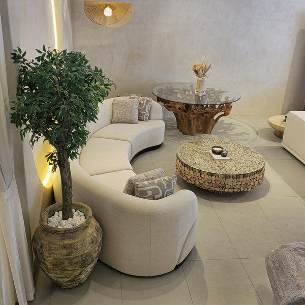 Claire Curved 5 Seater Sofa