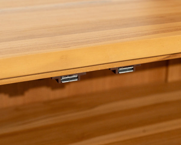 Sumba Side Board Teak Wood and Rattan